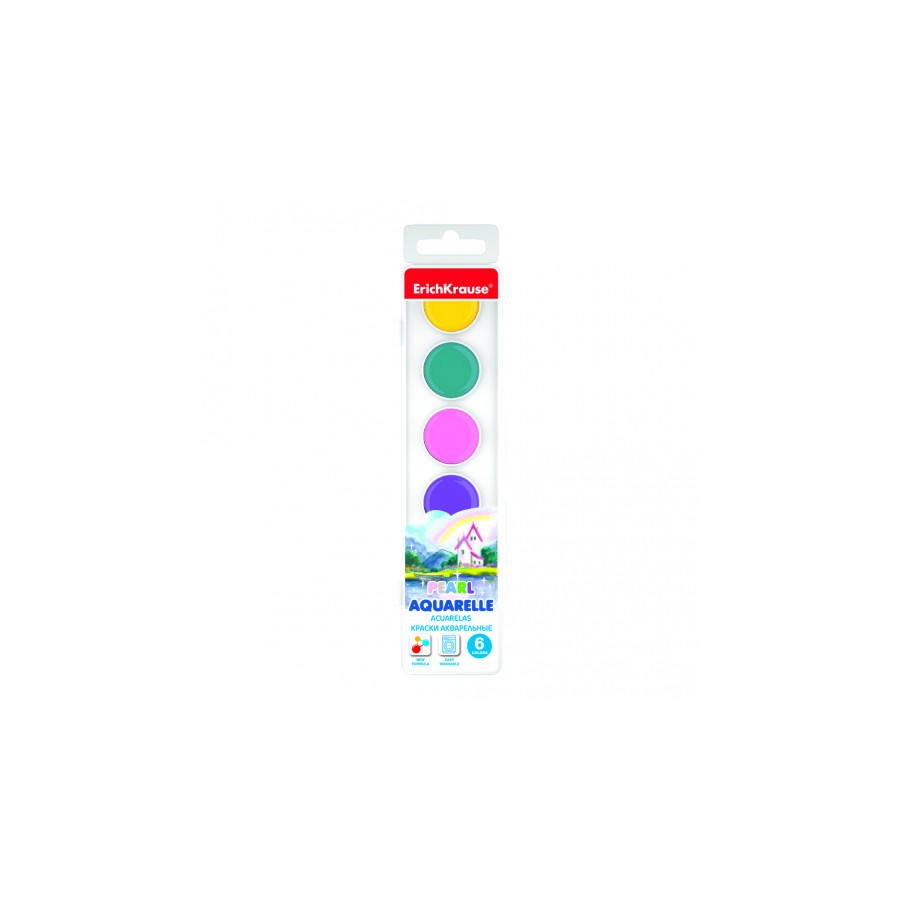 7080-CAJA ACUARELAS PEARL 6 COLORES ERICH KRAUSE 50584 7080-CAJA ACUARELAS PEARL 6 COLORES ERICH KRAUSE 50584