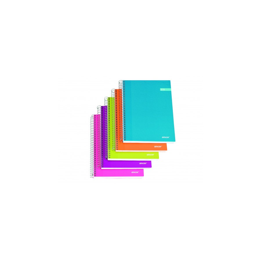 7087-CUADERNO TAPA FORRADA A5 CUADROS 5X5 120 HOJAS 70G SURTIDO MODA CLASSIC STRIPES ANCOR 040098 7087-CUADERNO TAPA FORRADA A5 CUADROS 5X5 120 HOJAS 70G SURTIDO MODA CLASSIC STRIPES ANCOR 040098