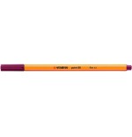 710-ROTULADOR PUNTA FINA POINT 88 0.4MM PURPURA STABILO 88/19