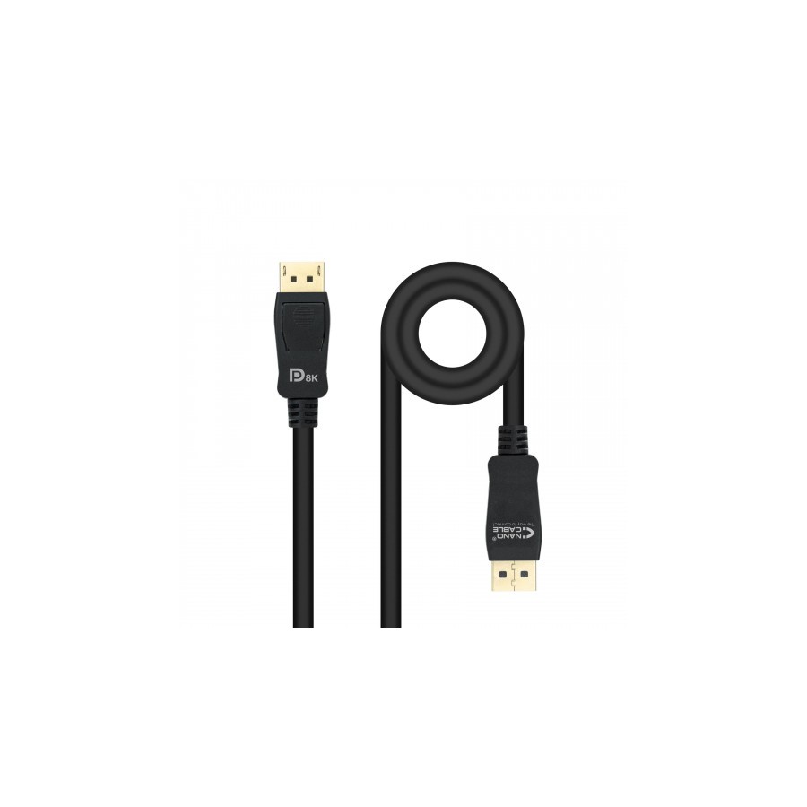 7101-Nanocable 10.15.2501 cable DisplayPort 1 m Negro 7101-Nanocable 10.15.2501 cable DisplayPort 1 m Negro