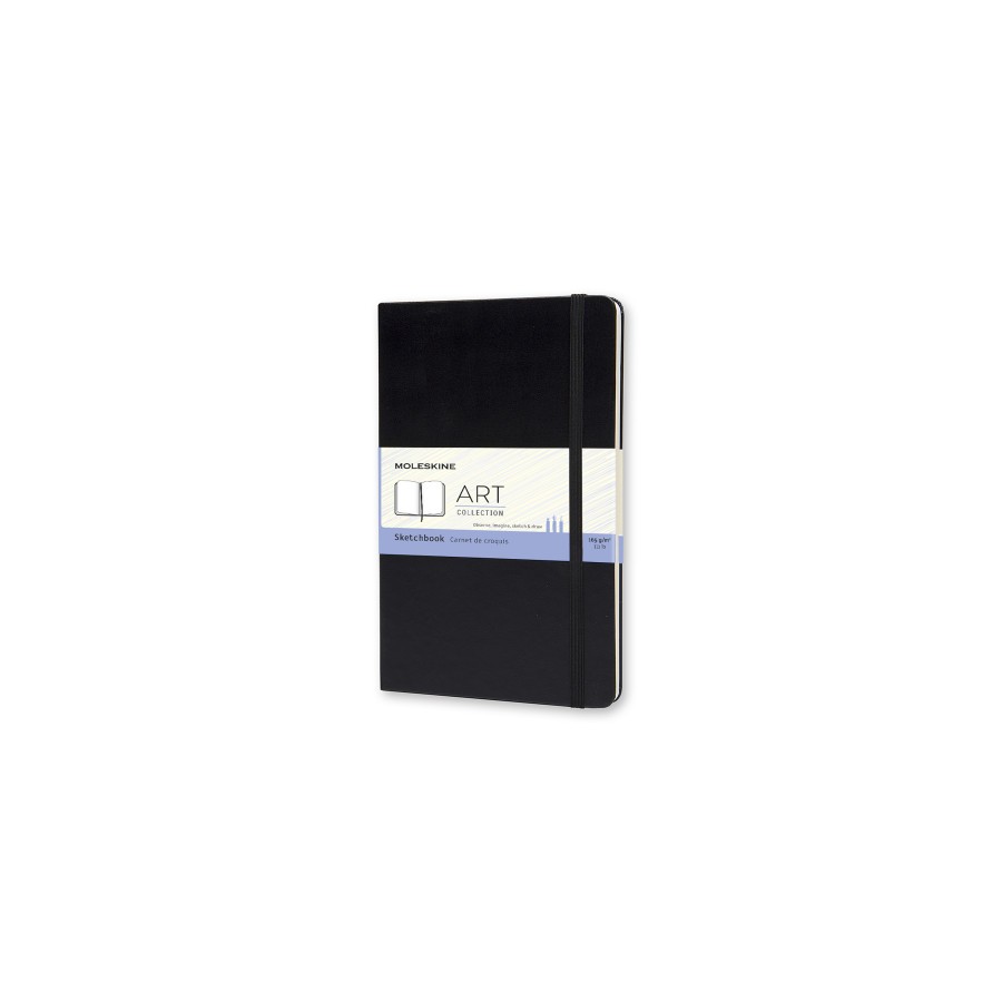 7104-CUADERNO DE BOCETOS NEGRO M (11,5X18CM) MOLESKINE ARTQP054 MOLESKINE ARTQP054