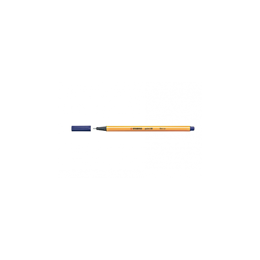 711-ROTULADOR PUNTA FINA POINT 88 0.4MM AZUL NOCHE STABILO 88/22