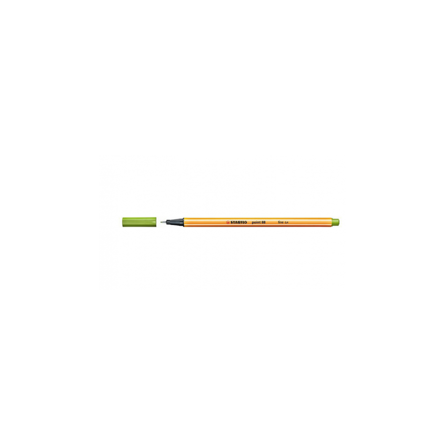 720-ROTULADOR PUNTA FINA POINT 88 0.4MM VERDE MANZANA STABILO 88/33 720-ROTULADOR PUNTA FINA POINT 88 0.4MM VERDE MANZANA STABILO 88/33