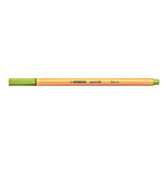721-ROTULADOR PUNTA FINA POINT 88 0.4MM VERDE MANZANA STABILO 88/33