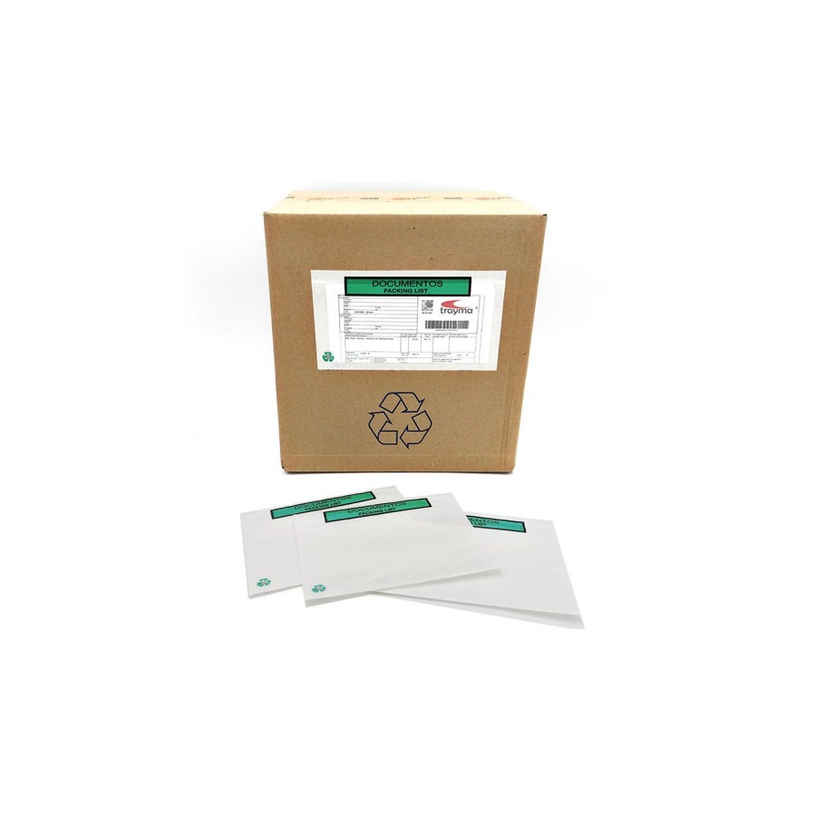 7242-CAJA 1000 SOBRES ADHESIVOS PACK LIST 100% PAPEL 240X130 MM IMPRESO DOCUMENTOS PACKING LIST S2757 F-P 7242-CAJA 1000 SOBRES ADHESIVOS PACK LIST 100% PAPEL 240X130 MM IMPRESO DOCUMENTOS PACKING LIST S2757 F-P