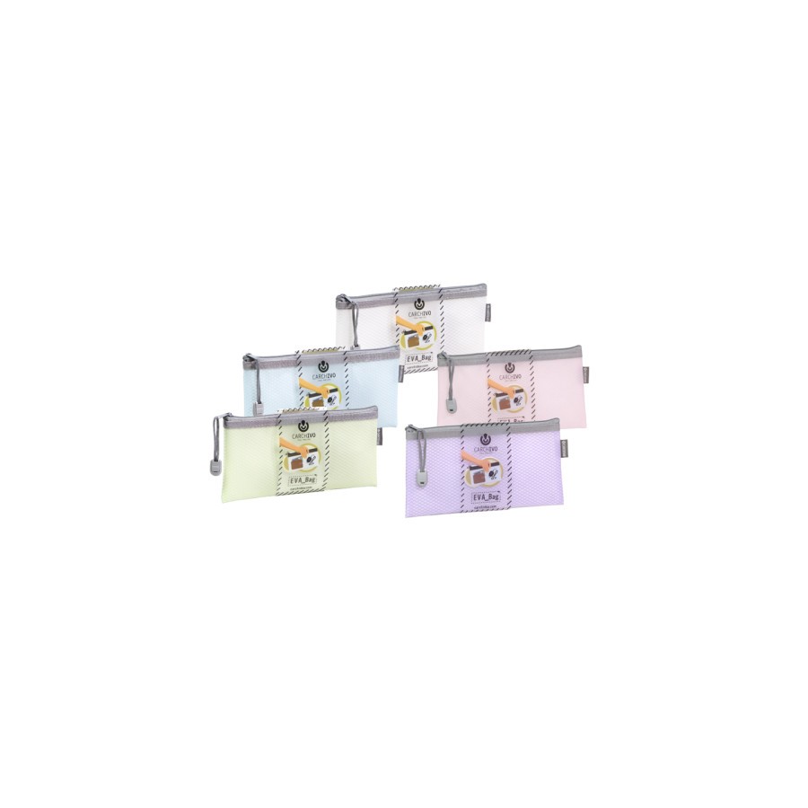 7248-PACK 12 BOLSAS CREMALLERA EVA-BAG TAMANO CHECK COLORES SURTIDOS CARCHIVO 45013099 7248-PACK 12 BOLSAS CREMALLERA EVA-BAG TAMANO CHECK COLORES SURTIDOS CARCHIVO 45013099