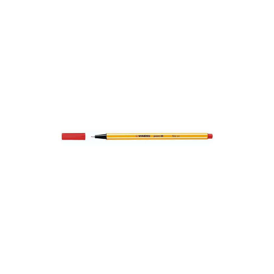 725-ROTULADOR PUNTA FINA POINT 88 0.4MM ROJO STABILO 88/40 725-ROTULADOR PUNTA FINA POINT 88 0.4MM ROJO STABILO 88/40