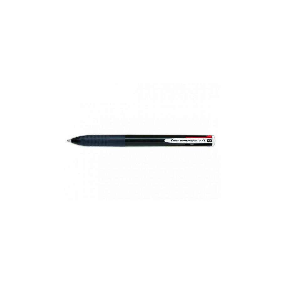 7314-BOLIGRAFO SUPERGRIP G - 4 COLORES - CUERPO COLOR NEGRO PILOT BPKGG-35M-B 7314-BOLIGRAFO SUPERGRIP G - 4 COLORES - CUERPO COLOR NEGRO PILOT BPKGG-35M-B