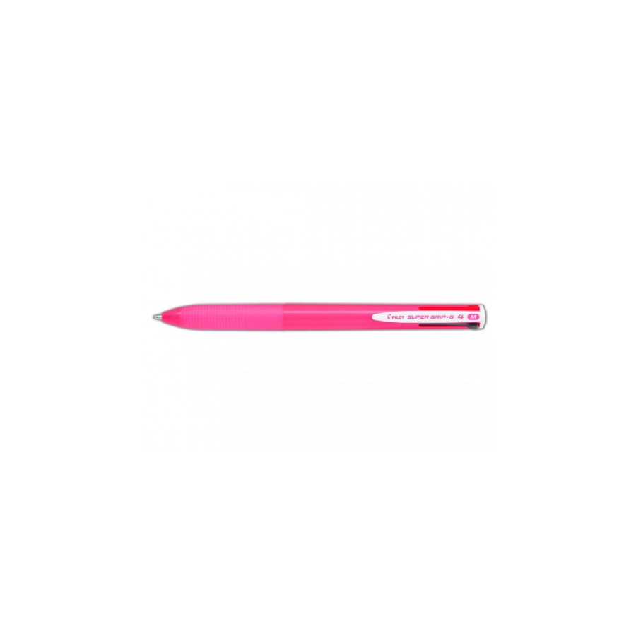 7317-BOLIGRAFO SUPERGRIP G - 4 COLORES - CUERPO COLOR- ROSA PILOT BPKGG-35M-P 7317-BOLIGRAFO SUPERGRIP G - 4 COLORES - CUERPO COLOR- ROSA PILOT BPKGG-35M-P