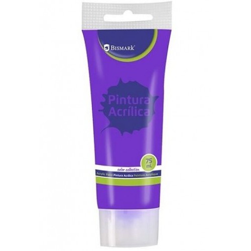 7337-BOTE PINTURA ACRILICA 75 ML MORADO BISMARK 328524