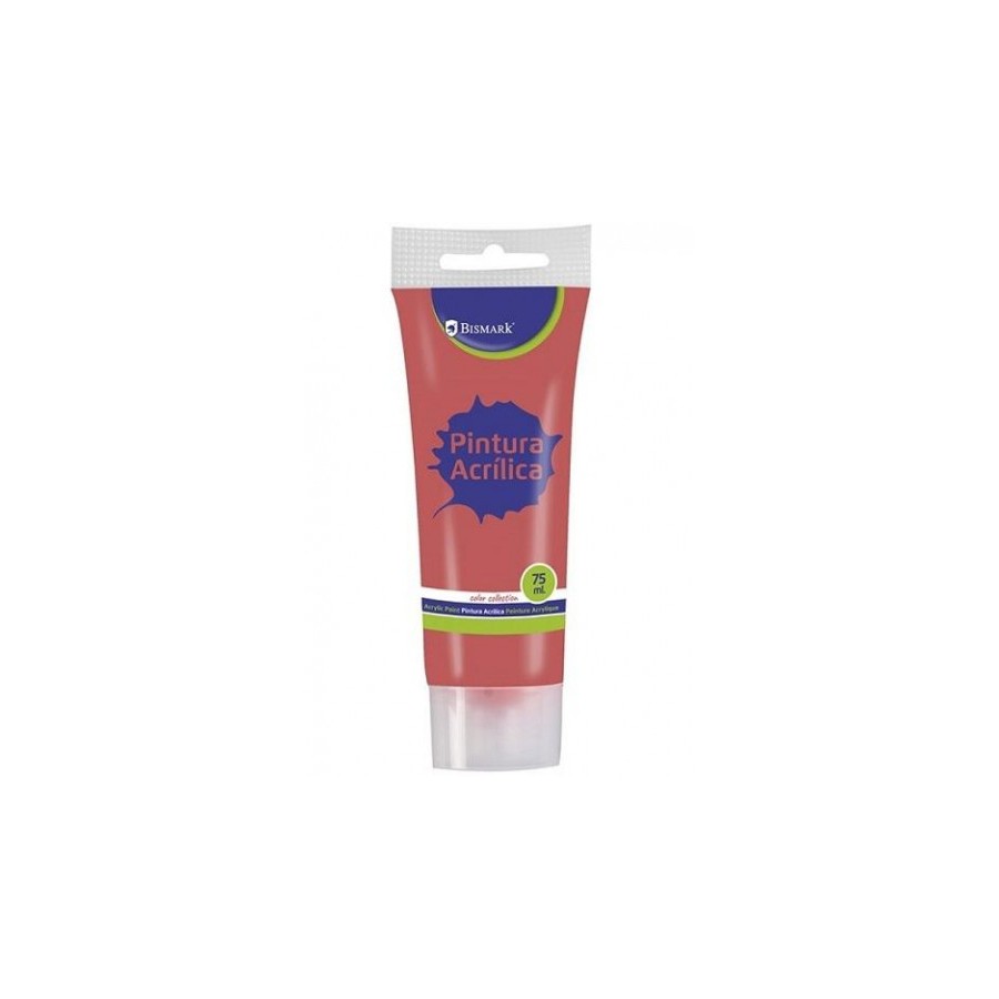 7338-BOTE PINTURA ACRILICA 75 ML ROJO BISMARK 328525