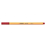 736-ROTULADOR PUNTA FINA POINT 88 0.4MM CARMESI STABILO 88/50