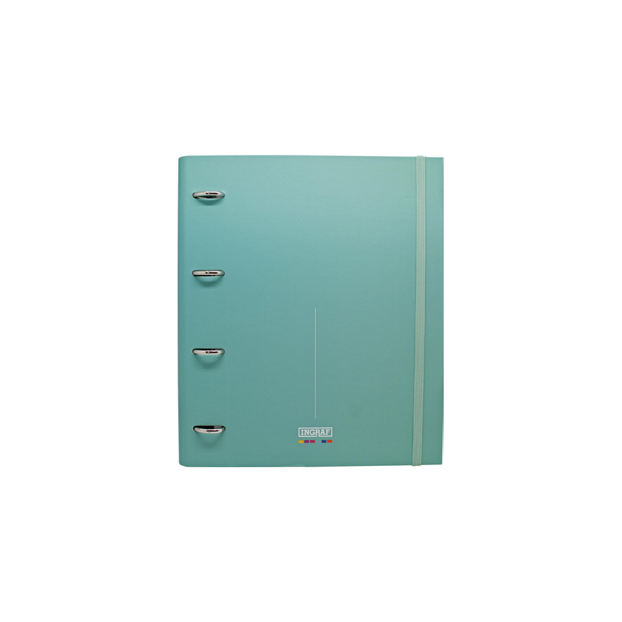 7384-Ingraf 350761 carpeta de carton A4 Turquesa 7384-Ingraf 350761 carpeta de carton A4 Turquesa