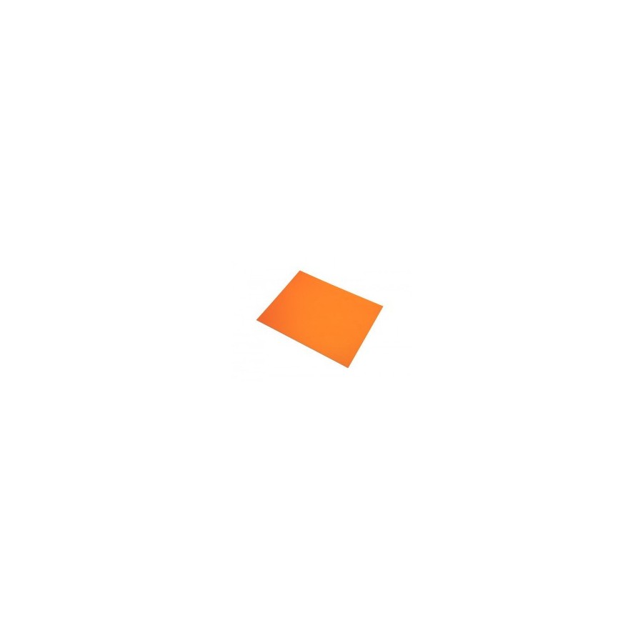 7436-BOLSA 25 CARTULINAS 185 GR 50 X 65 CM NARANJA FABRIANO S3215605