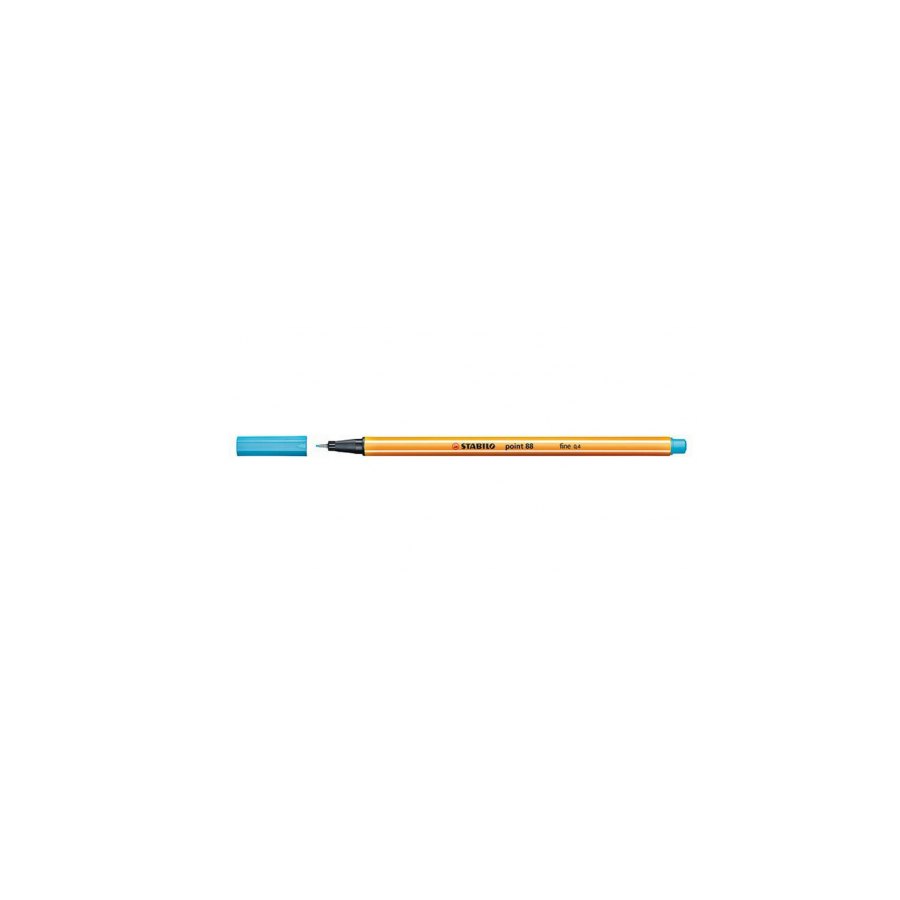 745-ROTULADOR PUNTA FINA POINT 88 0.4MM AZUL CLARO STABILO 88/57