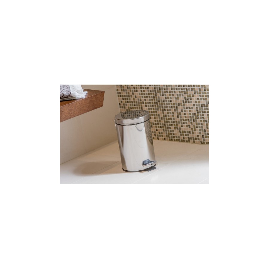 7483-PAPELERA ACERO CON PEDAL 12L PULL IMPORT DP412 7483-PAPELERA ACERO CON PEDAL 12L PULL IMPORT DP412