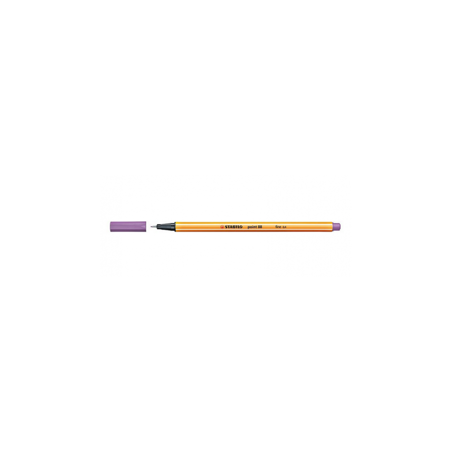 749-ROTULADOR PUNTA FINA POINT 88 0.4MM LILA CLARO STABILO 88/59 749-ROTULADOR PUNTA FINA POINT 88 0.4MM LILA CLARO STABILO 88/59