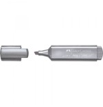 7527-MARCADOR TEXTLINER "METALICO". COLOR: PLATA. FABER CASTELL 154661