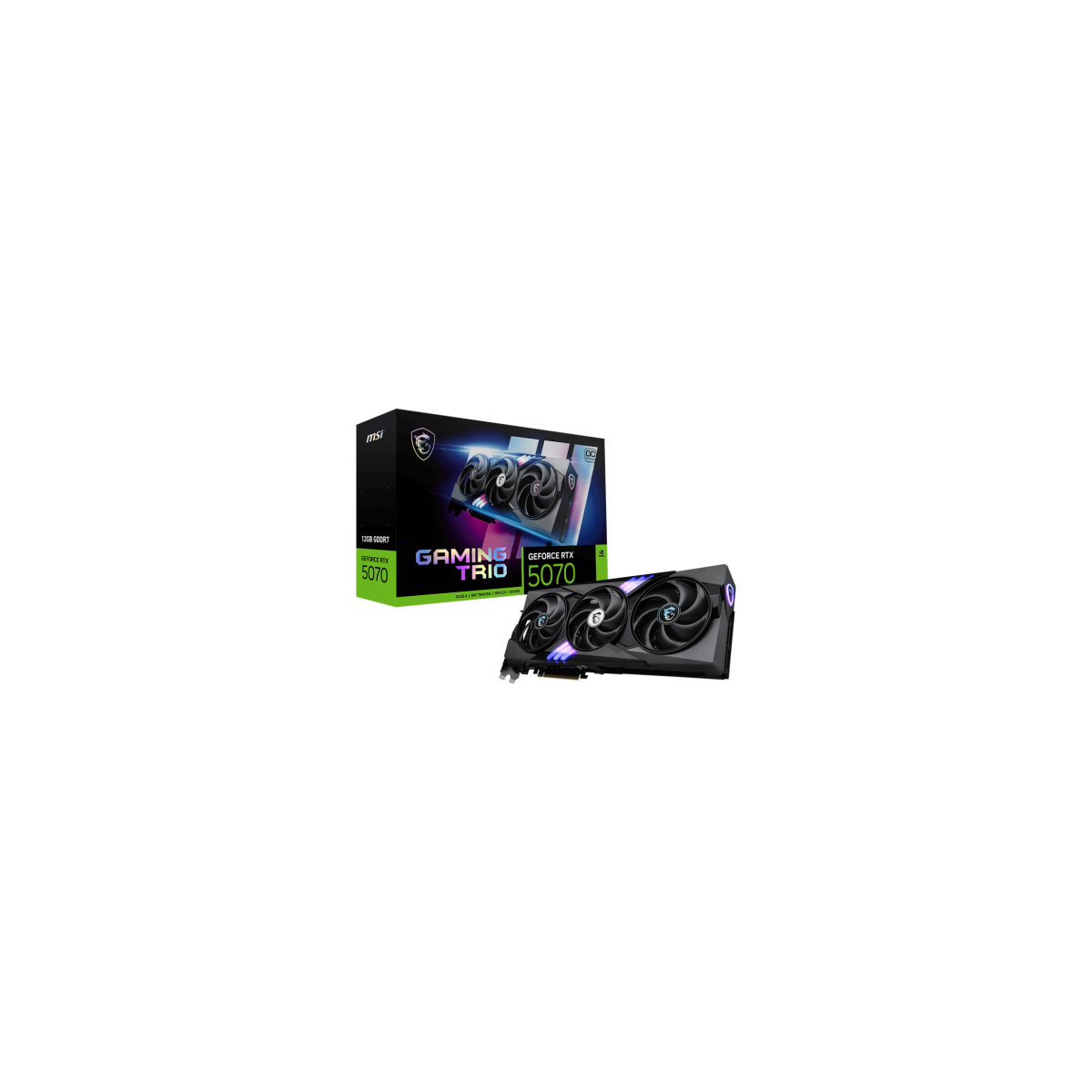 MSI GAMING GeForce RTX 5070 12G TRIO OC NVIDIA 12 GB GDDR7