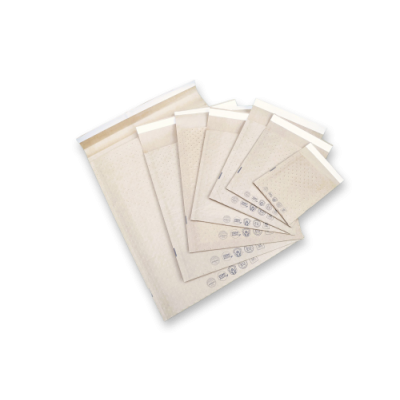CAJA 50 BOLSAS ECO AIR BAG ACOLCHADA BICAPA Nº 17 KRAFT AUTOADHESIVO MEDIDA INTERIOR 240X340 MM SAM 146296