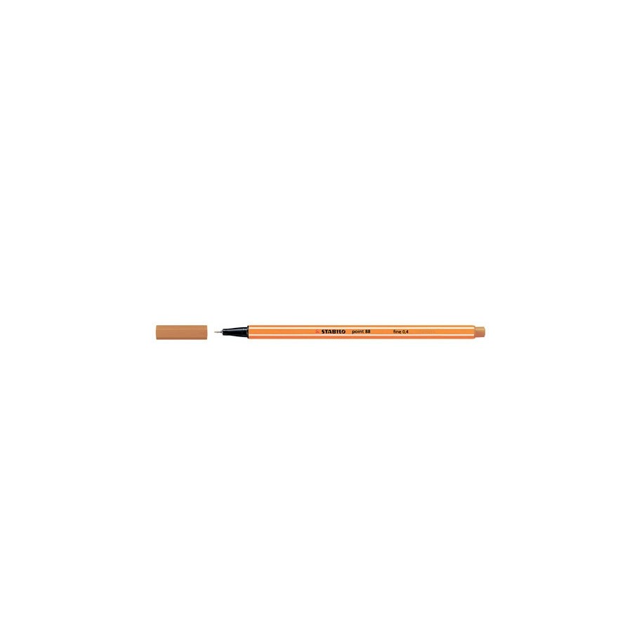 756-ROTULADOR PUNTA FINA POINT 88 0.4MM OCRE OSCURO STABILO 88/89 756-ROTULADOR PUNTA FINA POINT 88 0.4MM OCRE OSCURO STABILO 88/89