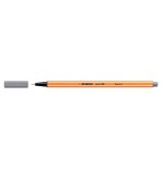 759-ROTULADOR PUNTA FINA POINT 88 0.4MM GRIS OSCURO STABILO 88/96