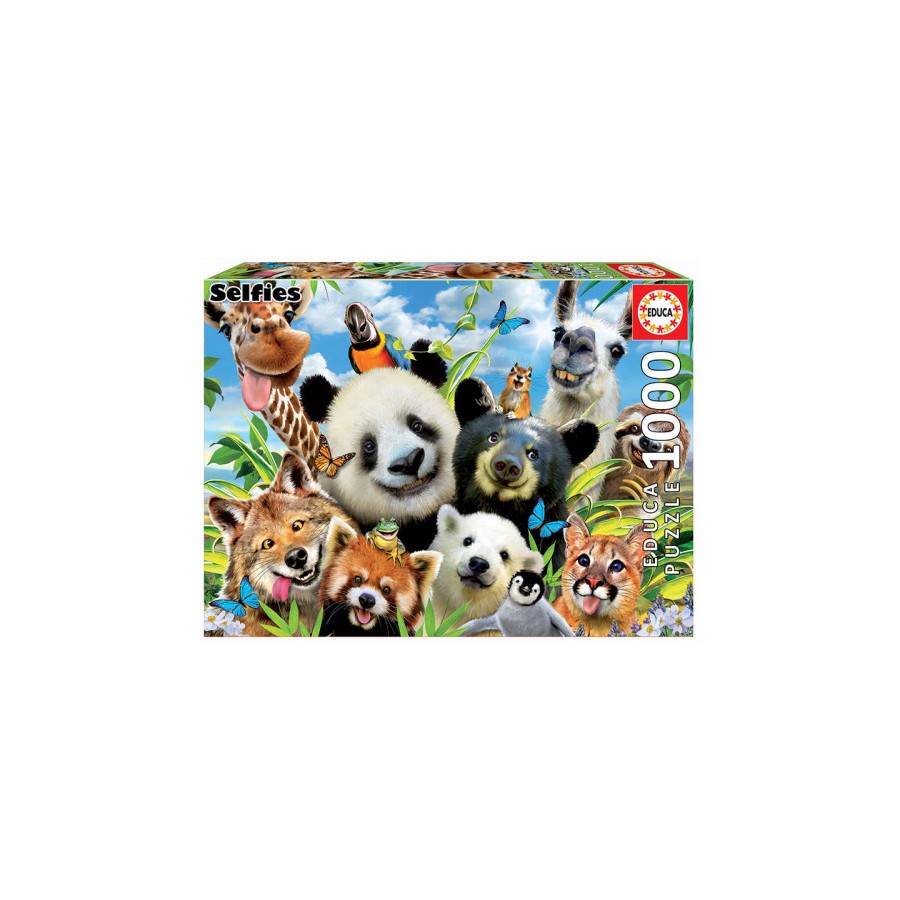 7599-Educa Llama Drama Selfie Puzzle rompecabezas 1000 pieza(s) 7599-Educa Llama Drama Selfie Puzzle rompecabezas 1000 pieza(s)