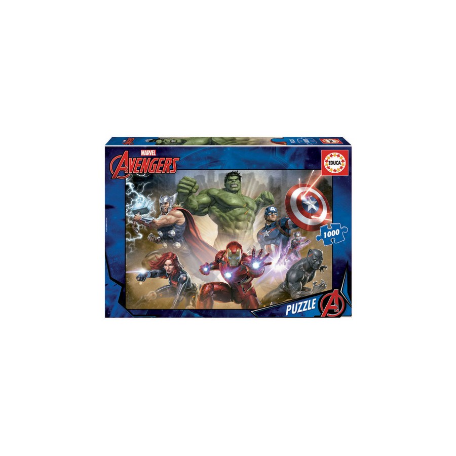 7601-Educa Avengers Puzzle rompecabezas 1000 pieza(s) 7601-Educa Avengers Puzzle rompecabezas 1000 pieza(s)