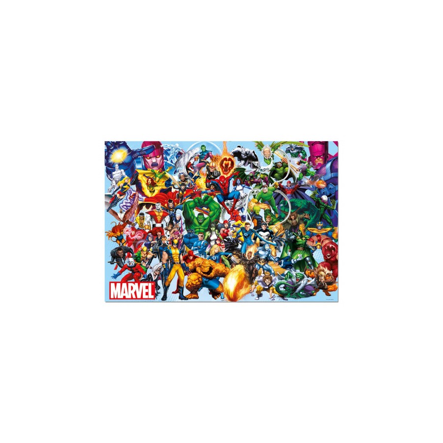 7602-PUZZLE 1000 PIEZAS LOS HEROES DE MARVEL EDUCA 15193