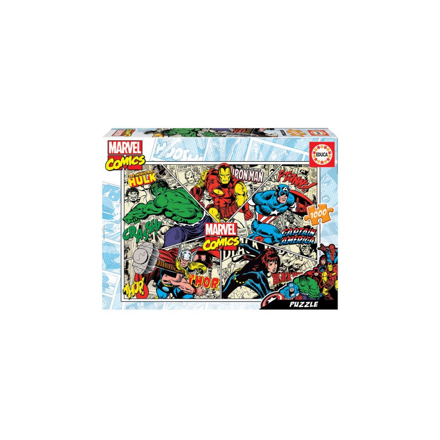 7603-Educa Marvel Comics Puzzle rompecabezas 1000 pieza(s) 7603-Educa Marvel Comics Puzzle rompecabezas 1000 pieza(s)