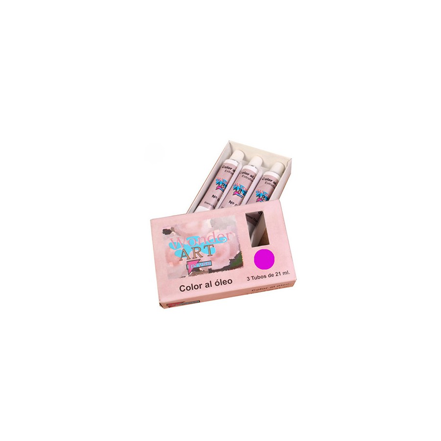 7634-CAJA 3 TUBOS 21ML. OLEO No.17 MAGENTA WONDER ART BY PRYSE 6250017 7634-CAJA 3 TUBOS 21ML. OLEO No.17 MAGENTA WONDER ART BY PRYSE 6250017