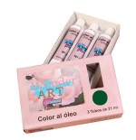 7643-CAJA 3 TUBOS 21ML. OLEO No.37 SOMBRA TOSTADO WONDER ART BY PRYSE 6250037