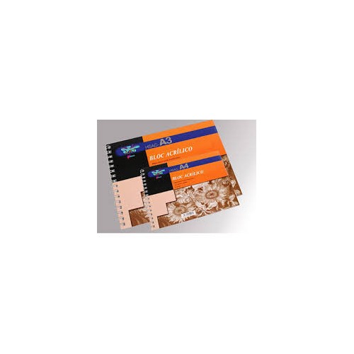 7710-CUADERNO DIBUJO A3 ACRILICO 12 HJS. 400GMS. HSAC WONDER ART BY PRYSE 6230052