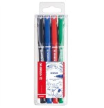 778-ESTUCHE 4 UNIDADES SENSOR PUNTA FINA 0,3MM. SURTIDOS STABILO 189/4