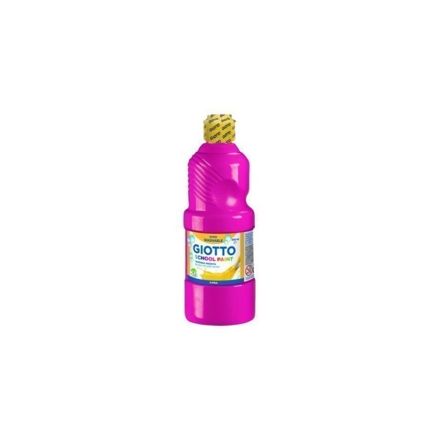 7784-Giotto Tempera Escolar 500 ml Botella Magenta 7784-Giotto Tempera Escolar 500 ml Botella Magenta