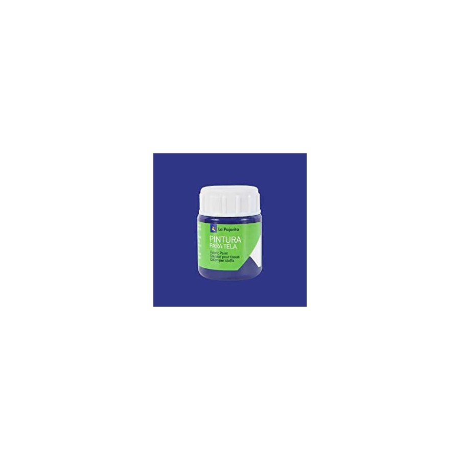 7811-PINTURA PARA TELA TRANSPARENTE T-04 AZUL VICTORIA. 25ML LA PAJARITA 113771 7811-PINTURA PARA TELA TRANSPARENTE T-04 AZUL VICTORIA. 25ML LA PAJARITA 113771