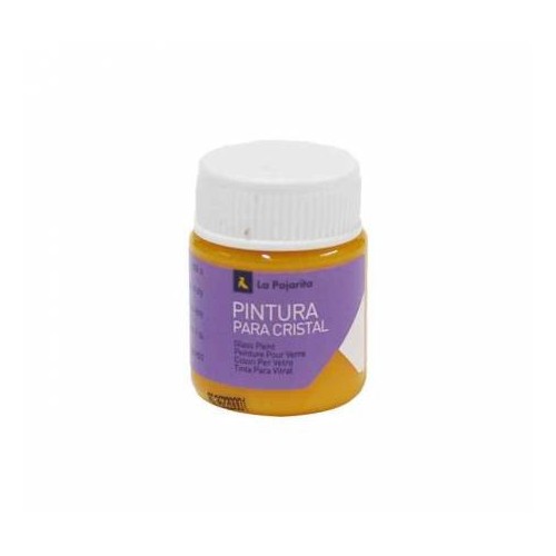 7815-PINTURA PARA CRISTAL AL AGUA CA-02 AMARILLO. 25ML LA PAJARITA 188971