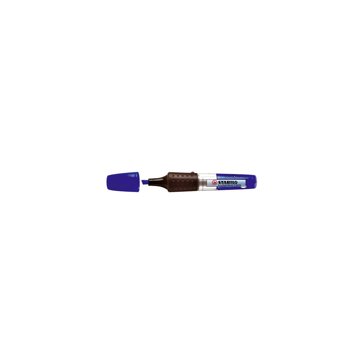 MARCADOR FLUORESCENTE LUMINATOR TRAZO 2 5MM AZUL STABILO 71 41