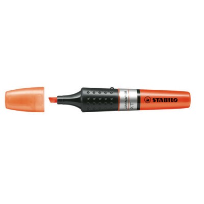 MARCADOR FLUORESCENTE LUMINATOR TRAZO 2 5MM NARANJA STABILO 71 54