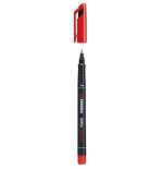 786-MARCADOR PERMANENTE PUNTA FINA OHPEN UNIVERSAL 0,7MM. ROJO STABILO 842/40