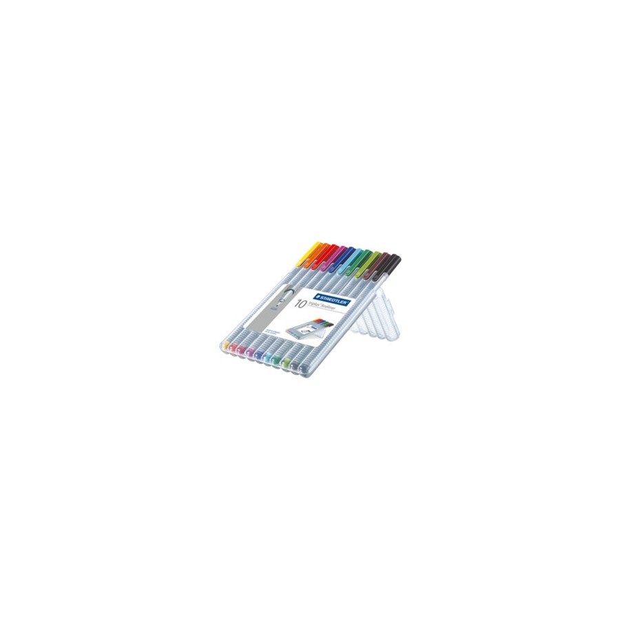 7879-ESTUCHE 10 PZAS TRIPLUS FINELINER 334, SURT. STAEDTLER 334 SB10 7879-ESTUCHE 10 PZAS TRIPLUS FINELINER 334, SURT. STAEDTLER 334 SB10
