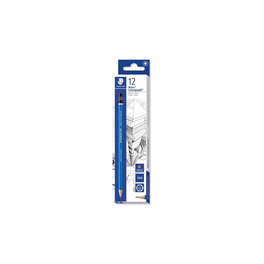 7884-LAPIZ GRAFITO MARS LUMOGRAPH 100, GRAD. 10H STAEDTLER 100-10H 7884-LAPIZ GRAFITO MARS LUMOGRAPH 100, GRAD. 10H STAEDTLER 100-10H