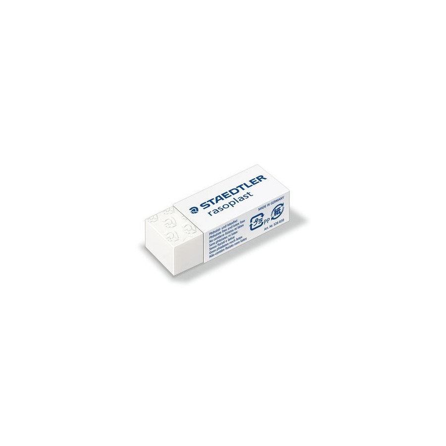 7931-GOMA DE BORRAR RASOPLAST (42X19X13 MM) STAEDTLER 526 B30 7931-GOMA DE BORRAR RASOPLAST (42X19X13 MM) STAEDTLER 526 B30