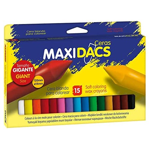 7965-ESTUCHE 15 CERAS PARA NINOS MAXIDACS DACS DX050216