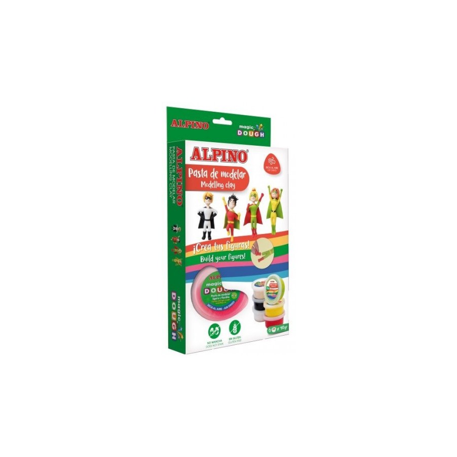 7968-Alpino DP000207 compuesto para ceramica y modelaje Arcilla de modelar 240 g Multicolor 1 pieza(s) 7968-Alpino DP000207 compuesto para ceramica y modelaje Arcilla de modelar 240 g Multicolor 1 pieza(s)