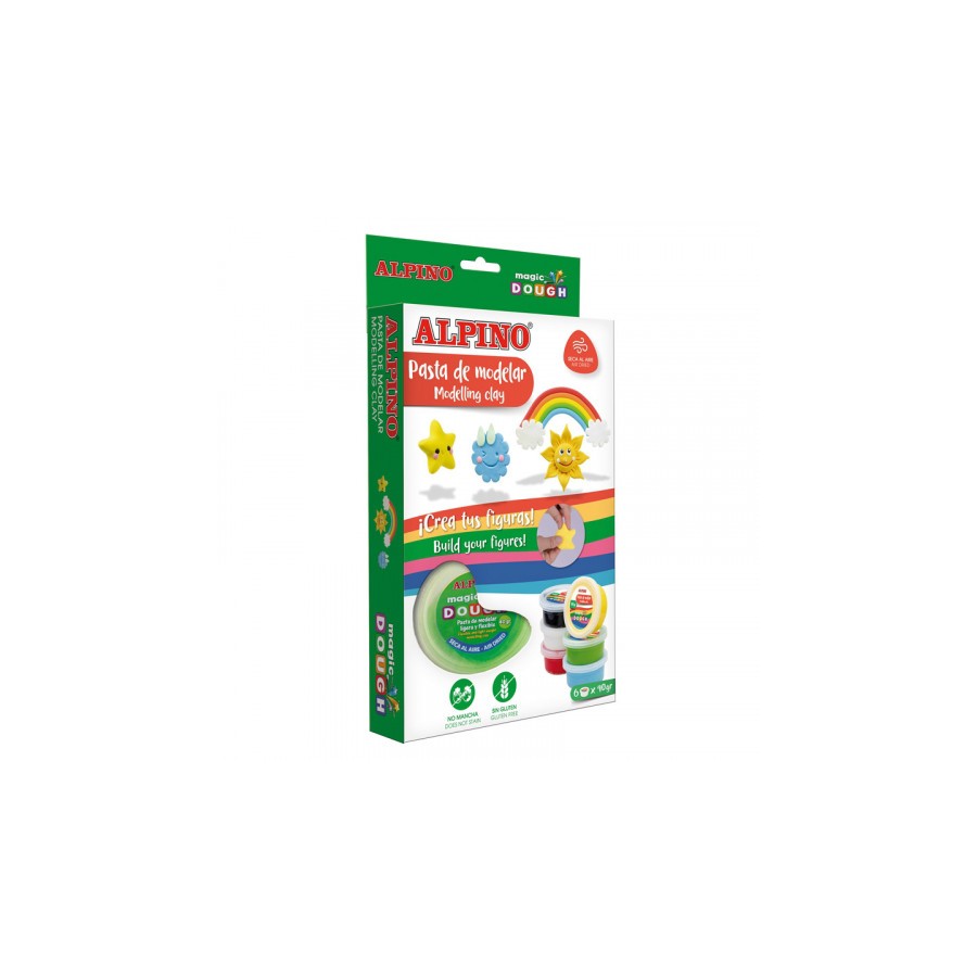 7969-Alpino DP000209 compuesto para ceramica y modelaje Arcilla de modelar 240 g Multicolor 1 pieza(s) 7969-Alpino DP000209 compuesto para ceramica y modelaje Arcilla de modelar 240 g Multicolor 1 pieza(s)