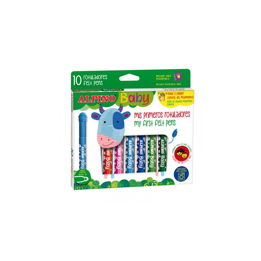 7973-ESTUCHE 10 ROTULADORES BABY ALPINO AR002010 7973-ESTUCHE 10 ROTULADORES BABY ALPINO AR002010