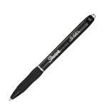 7994-Sharpie S-Gel Boligrafo de gel de punta retractil Negro 12 pieza(s)