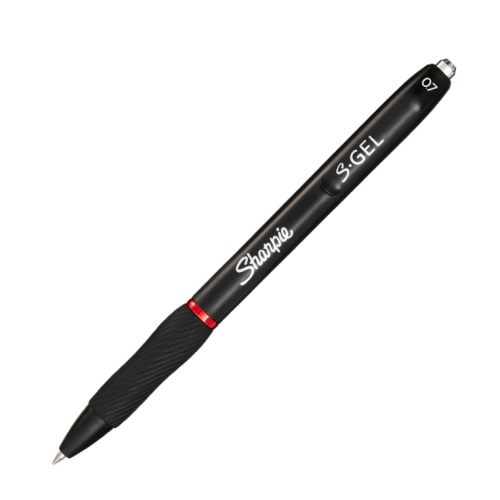 7996-Sharpie S-Gel Boligrafo de gel de punta retractil Rojo 12 pieza(s)
