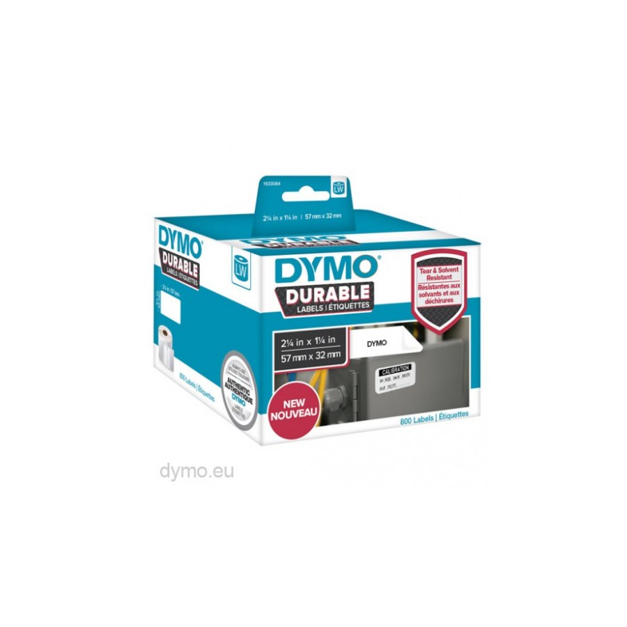 8034-ROLLO 800 ETIQUETAS PLASTICAS LW DURABLE 57MM X 32MM DYMO 2112289 8034-ROLLO 800 ETIQUETAS PLASTICAS LW DURABLE 57MM X 32MM DYMO 2112289